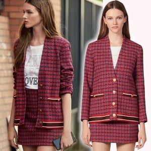 Sandro Sheni Tweed Jacket